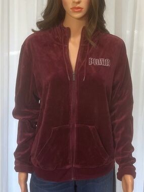 Puma Burgundy Hoodie